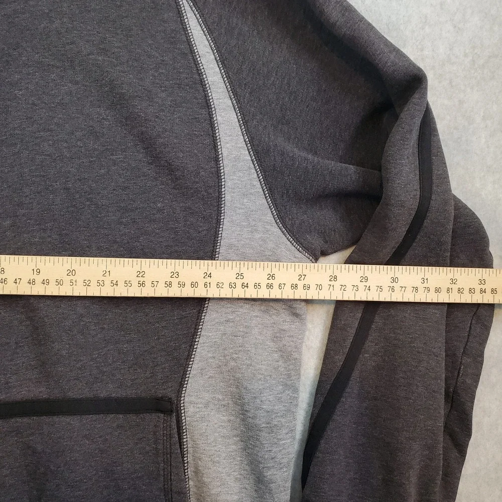 Air Jordan Men's Sweatshirt Sz XXL 2XL Gray Hoodie Jumpman Embroidered Full Zip